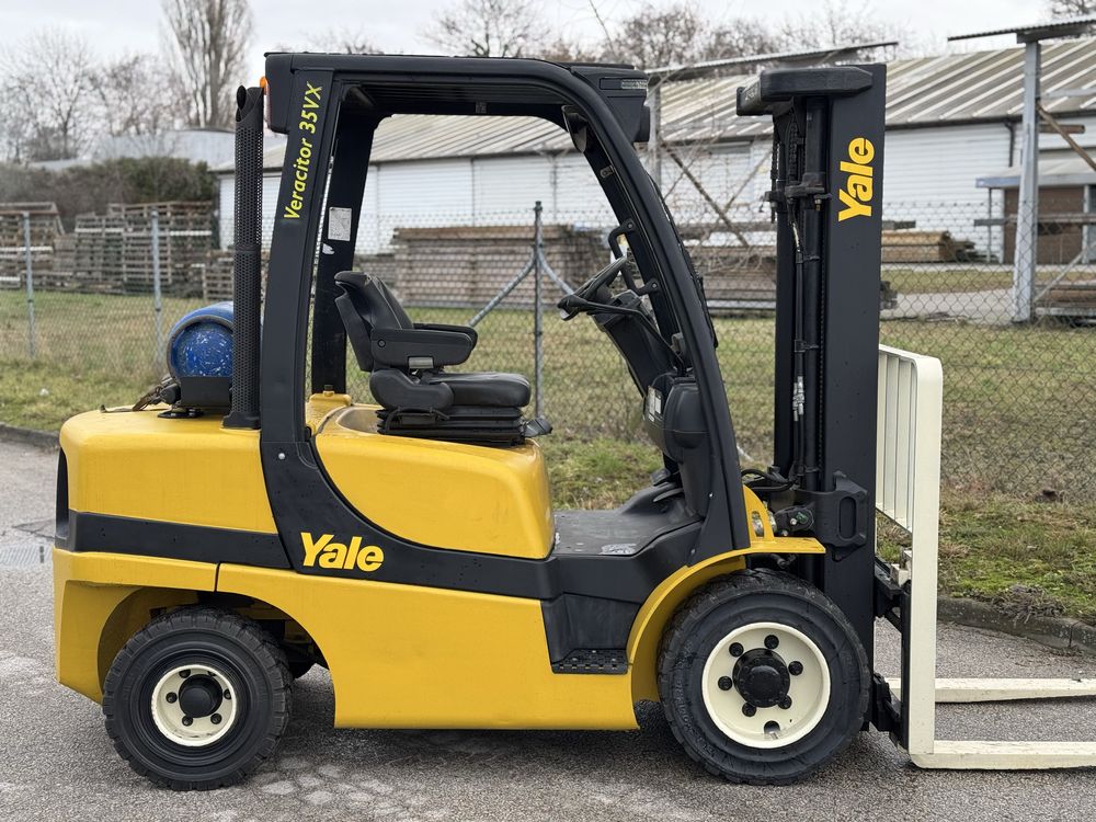 YALE [2012] wózek widlowy 3000kg przesuw LPG KSIAZKA UDT PRZESUW