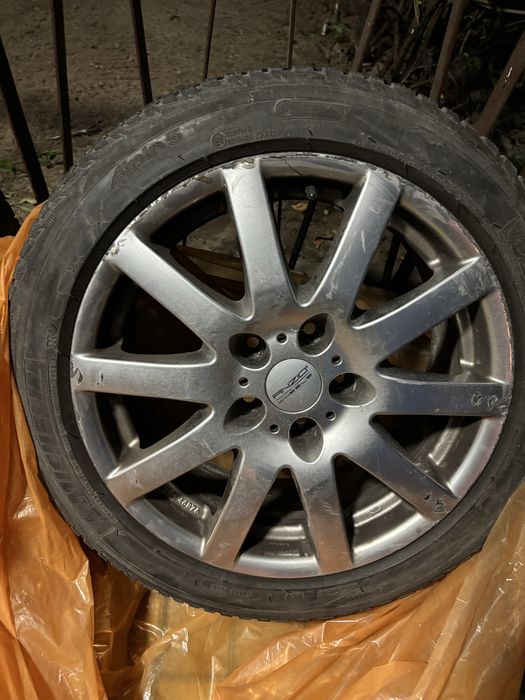 5x114,3 Felgi Anzio z oponami zimowymi 17cali Renault Laguna 3