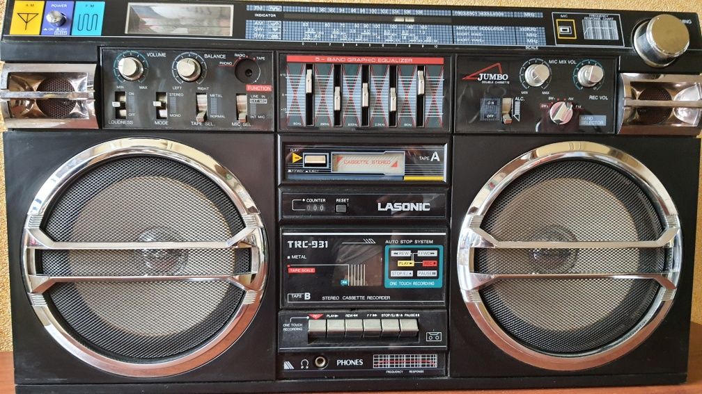 Radio magnetofon - stereo Boomboks - LASONIC TRC-931-- możliwa ZAMIANA