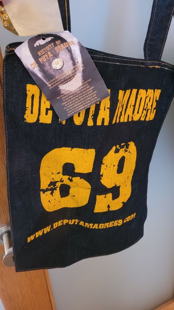 Saco Denim tiracolo vintage