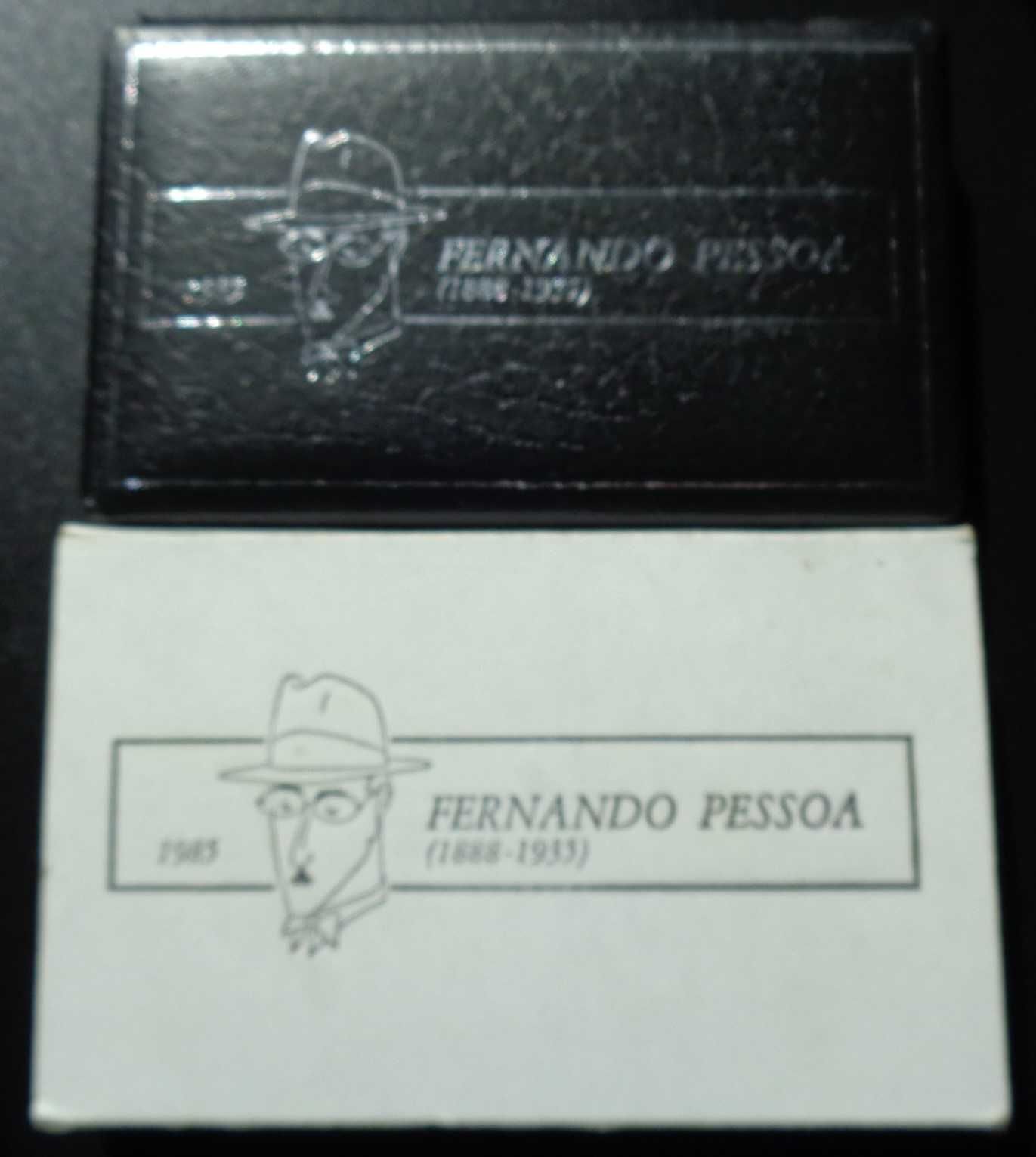 Estojo Moedas Proof 1985 Fernando Pessoa