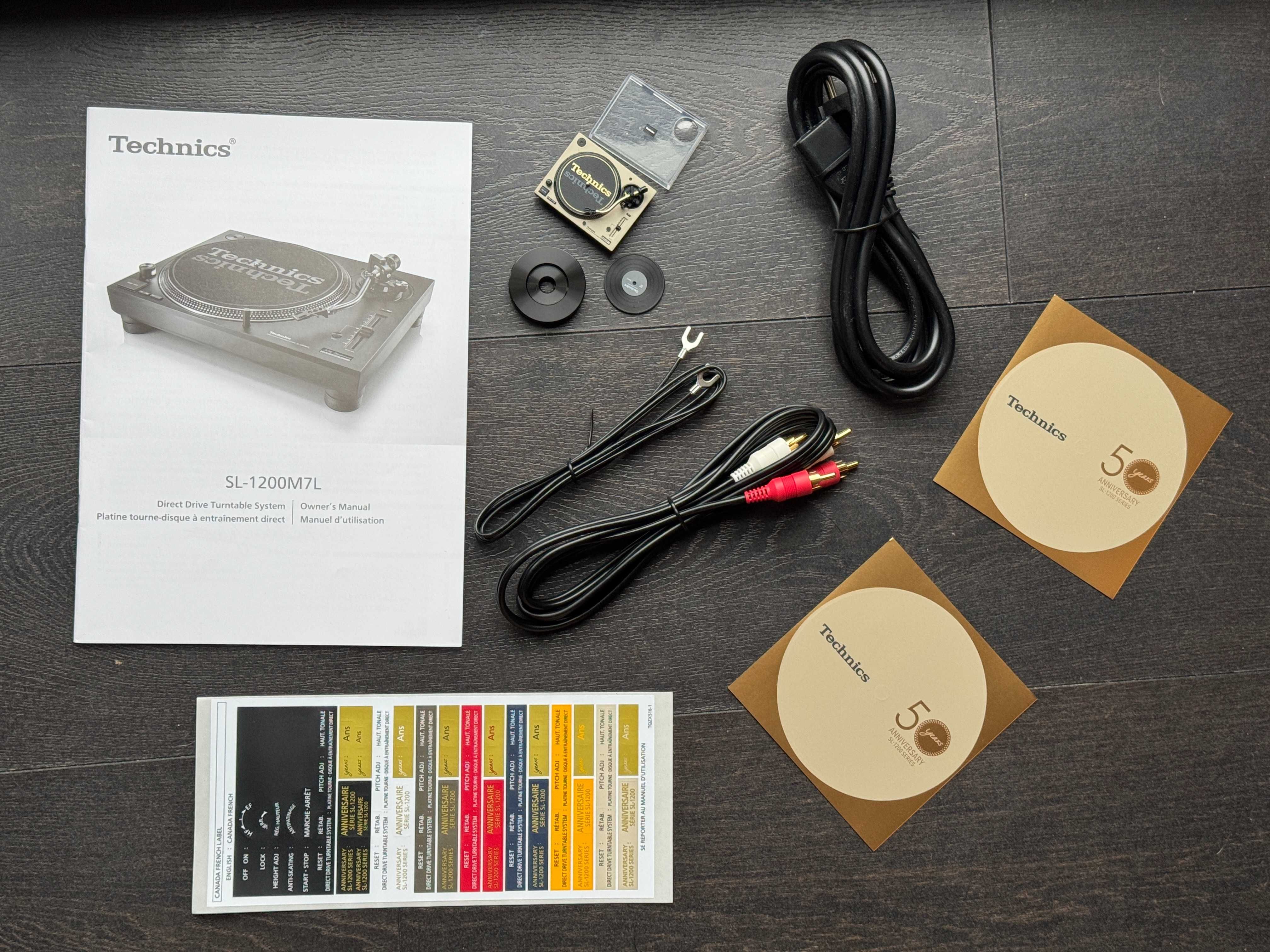 Gramofon Technics SL-1200M7L 50th Anniversary Limited Edition