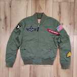 Alpha Industries męska kurtka bomberka khaki w rozmiarze M