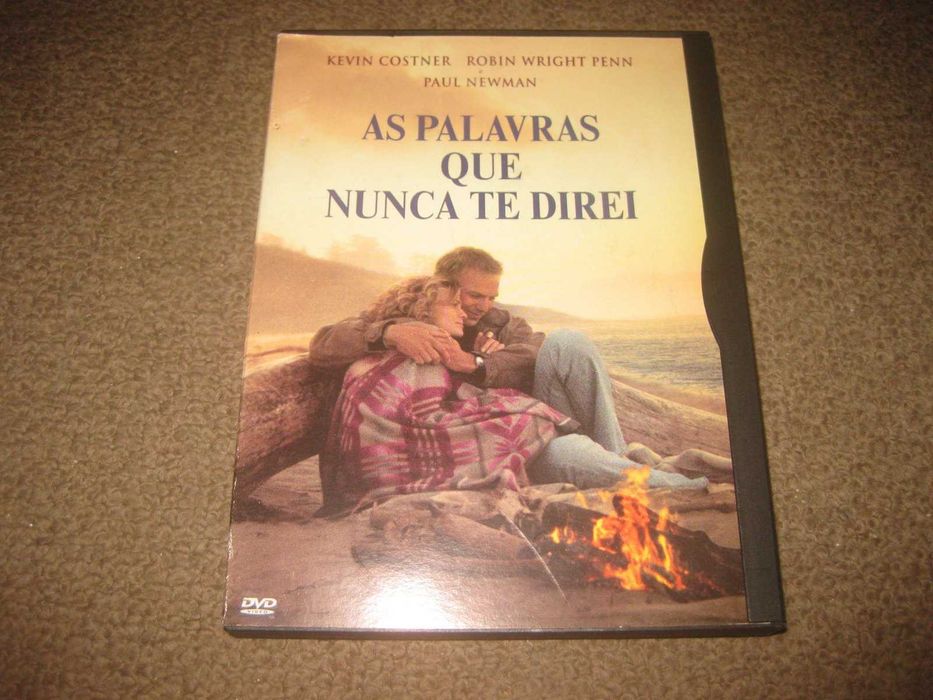 DVD "As Palavras Que Nunca Te Direi" com Kevin Costner/Snapper/Raro!