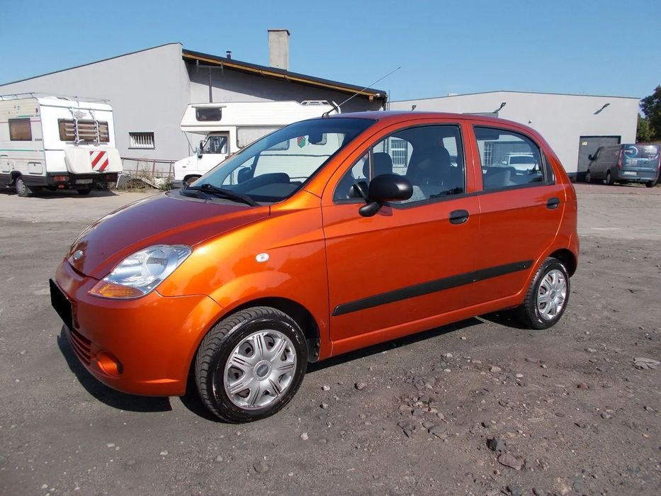 Chevrolet Matiz 800Benzyna 52KM 106 Tys Km Wymieniony Rozrząd Oryginalny Lakier Ładny