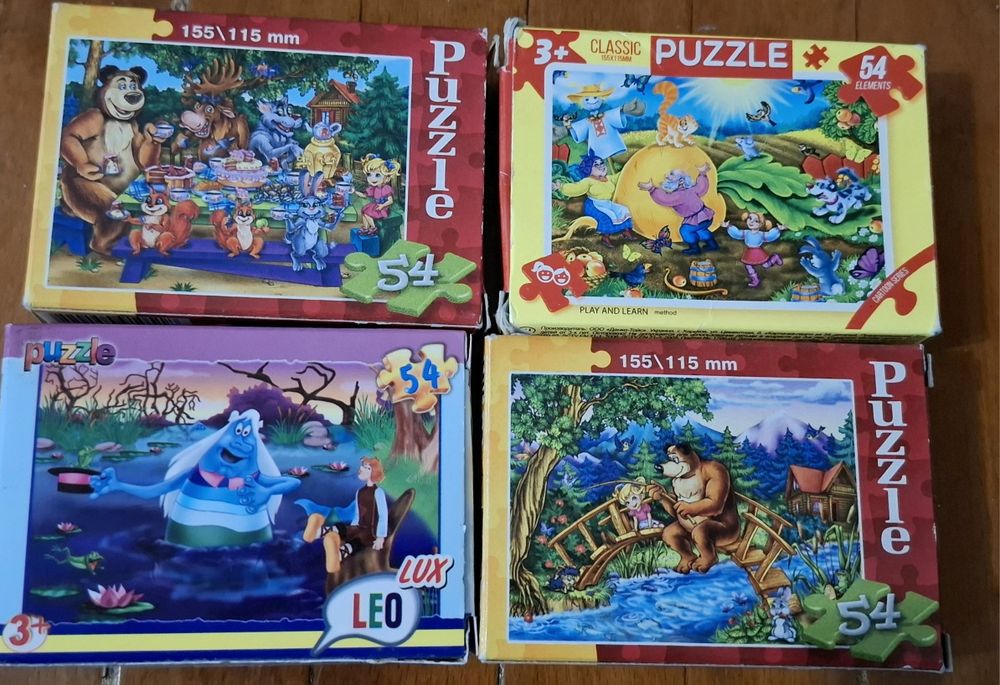 Лот пазлів для 7 років пазли для шкільного віку лот Castorland puzzle
