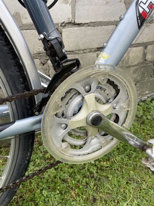 Продам велосипед на 28 колесах з алюмінієвою рамою, Перекиди sram, 21