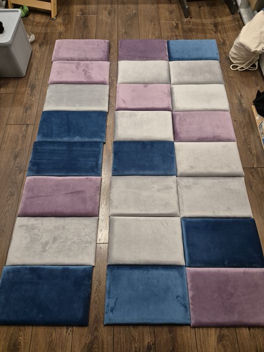 Panele dekoracyjne miękkie oparcie do łóżka