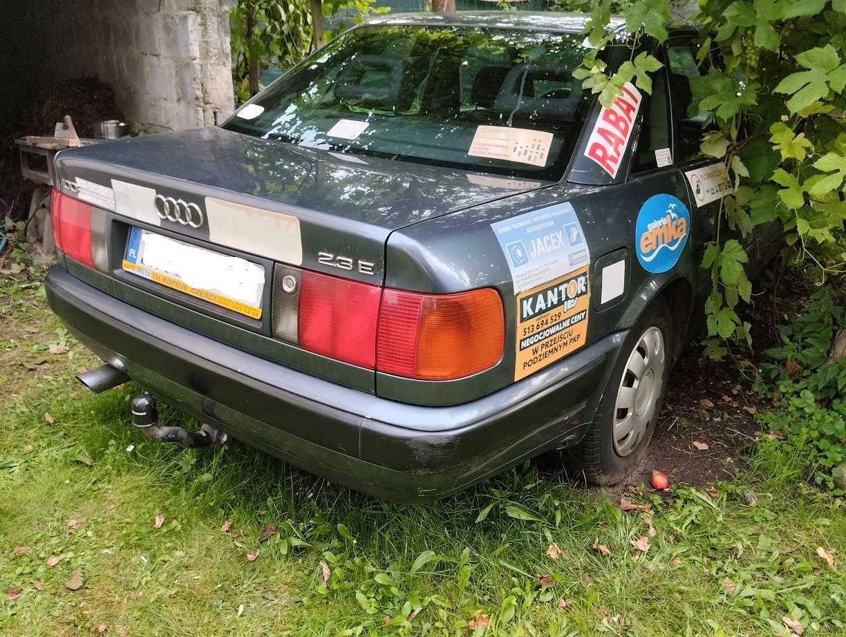 Audi 100 C4 1993 r z LPG Sprzedam - uszkodzone