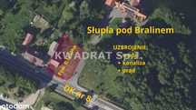 Działka 10 arów Słupia pod Bralinem - przy Dk nr 8