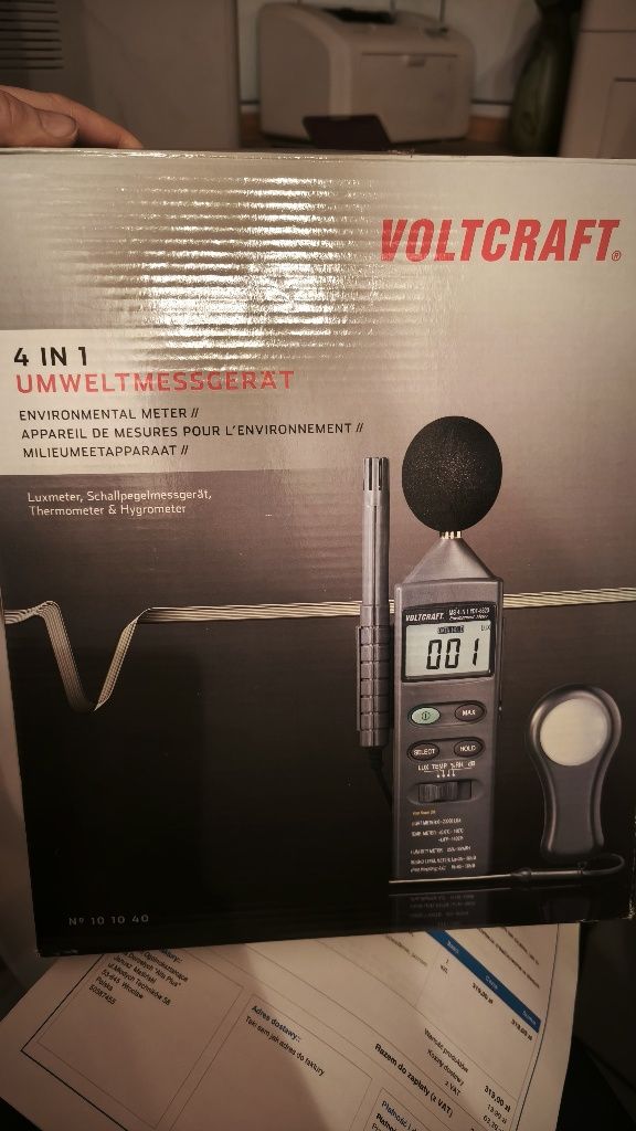 Miernik wielofunkcyjny 4 w 1  Voltcraft DT 8820