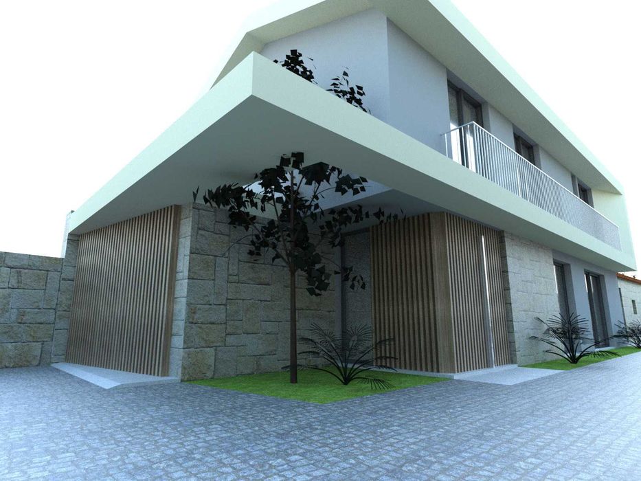 Moradia T3 com terreno em Couto Barcelos