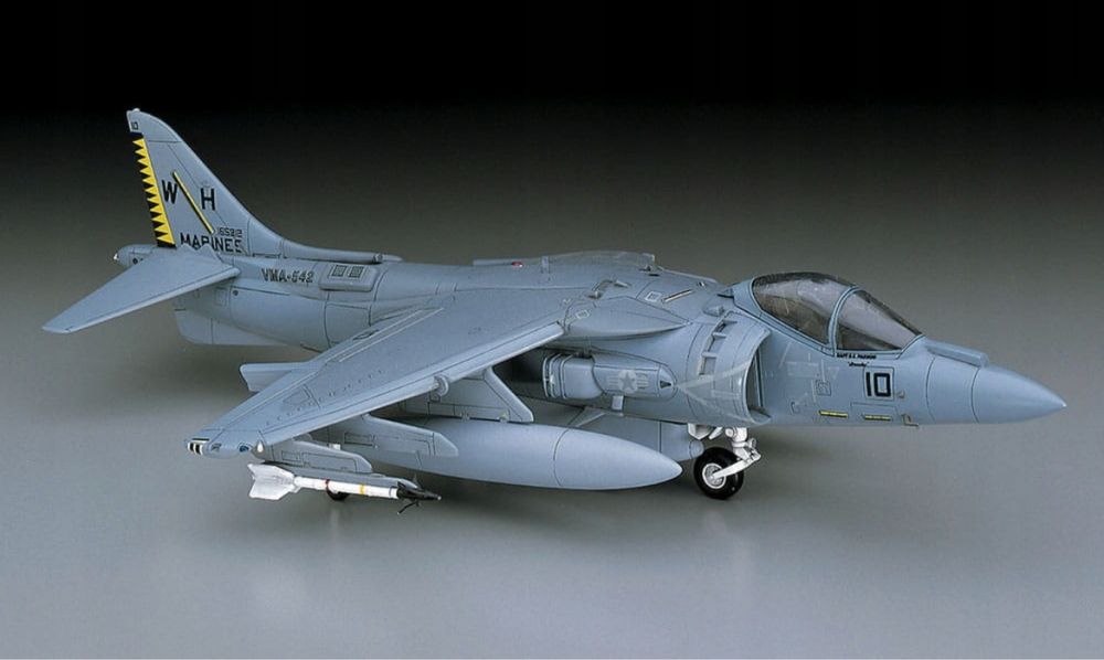 Hasegawa D24 samolot AV-8B Plus Harrier II model do sklejania 1:72