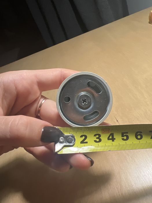 Wsporniki do karnisza białego 19mm