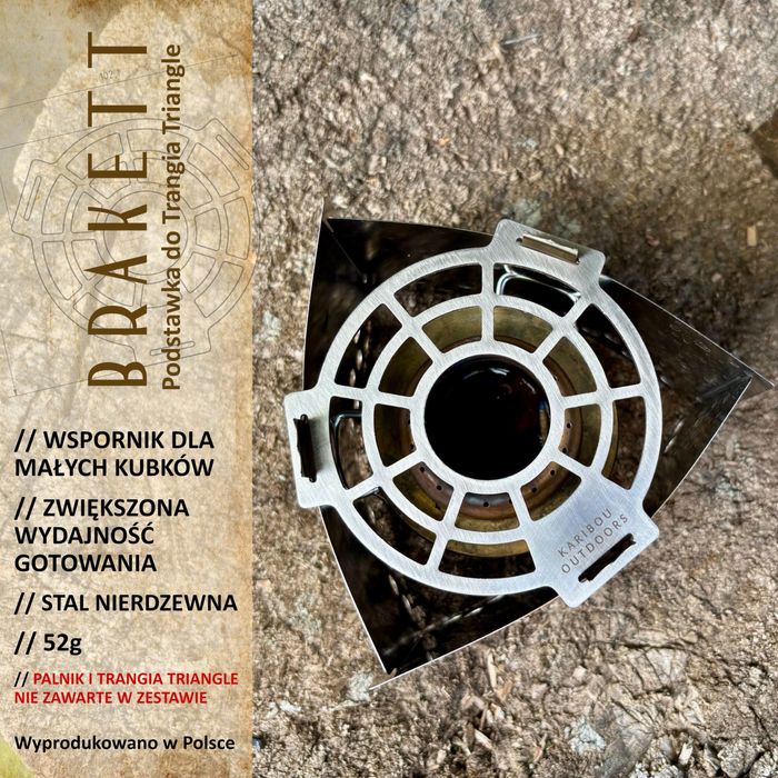Podstawka nakładka na stojak Trangia Triangle do palnika spirytusowego