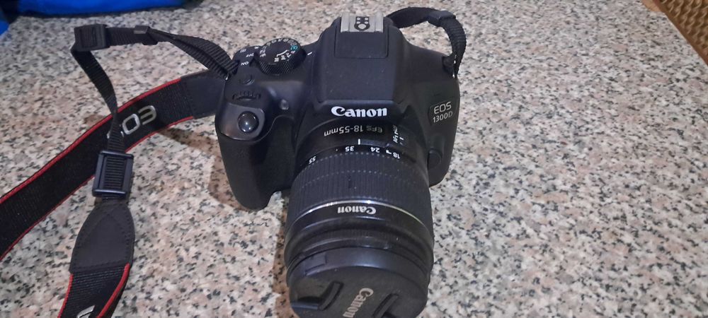 Canon EOS 1300D + 3 Objetivas