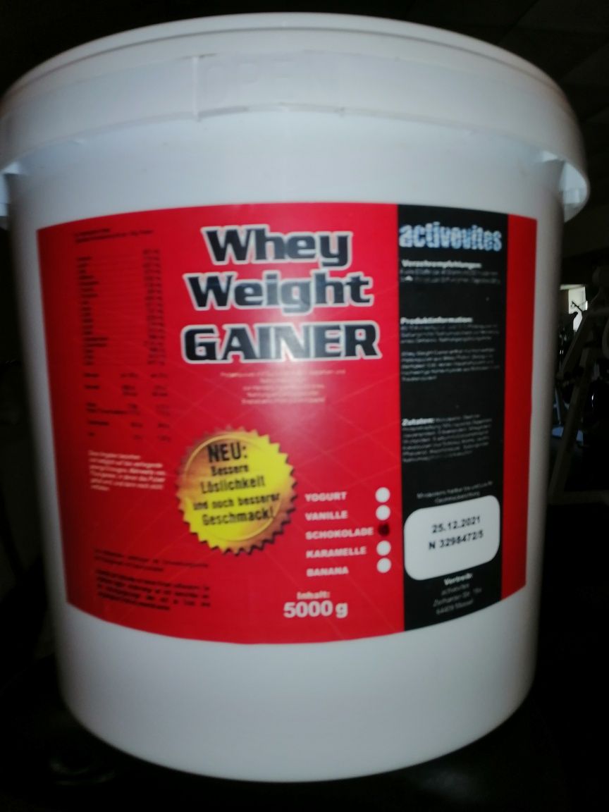 Whey Weight Гейнер2,5кг,5кг Протеїн 90 2,5кг, 4 кг