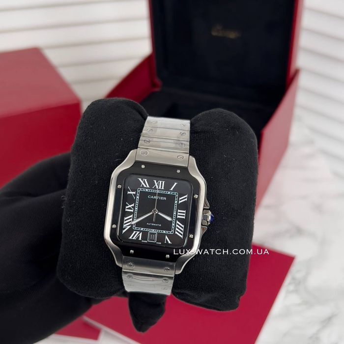 Часы мужские Картье Cartier Santos годинник