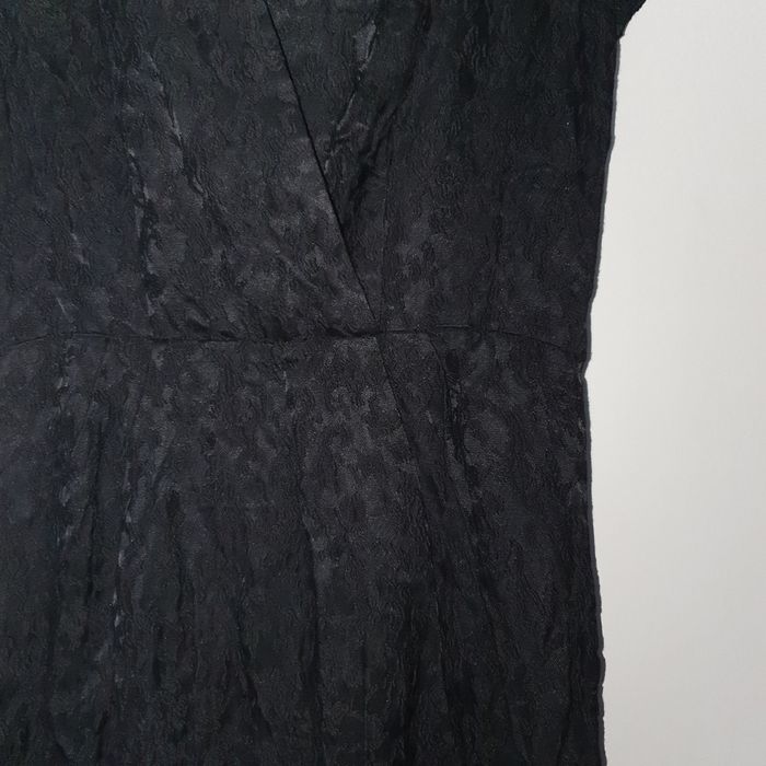 Sukienka czarna elegancka wizytowa biurowa Lady modell