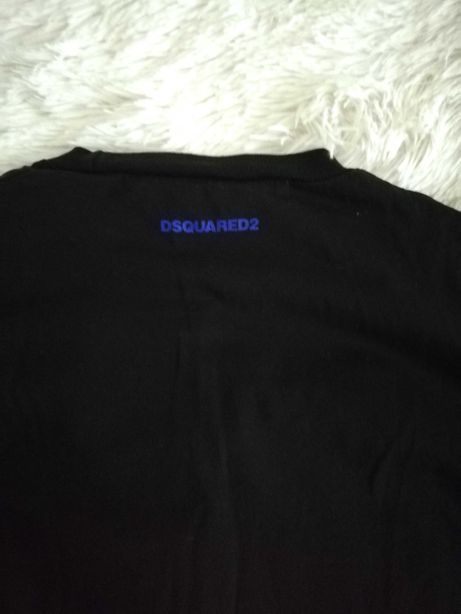 koszulka DSQUARED2 s 36 czarna fit