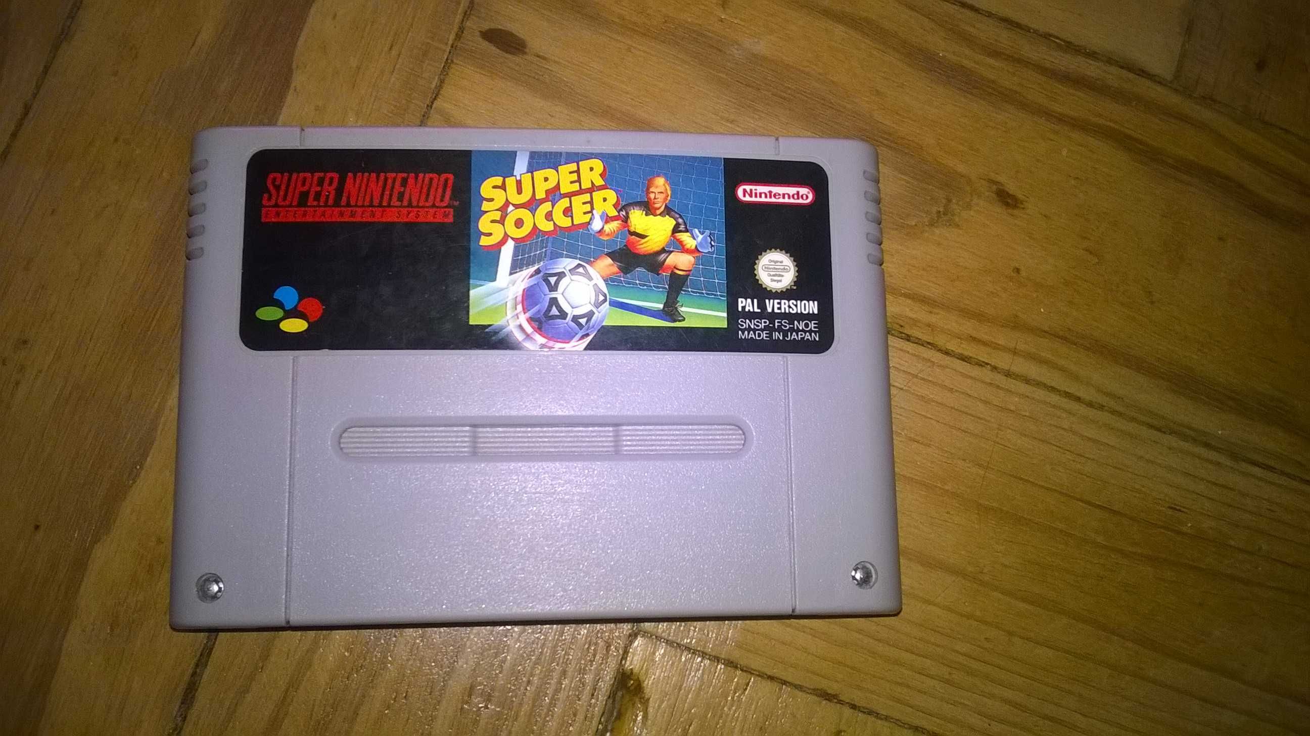 Super Nintendo Jogo Super Soccer