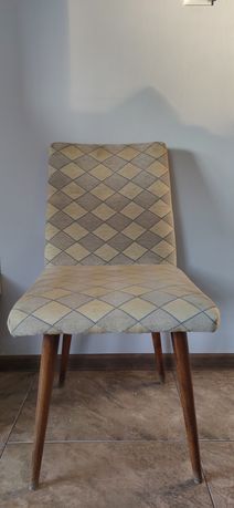 Krzesło retro vintage patyczak