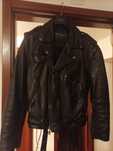 Roupa masculina cabedal