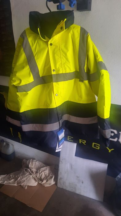 Kurtka robocza odblaskowa