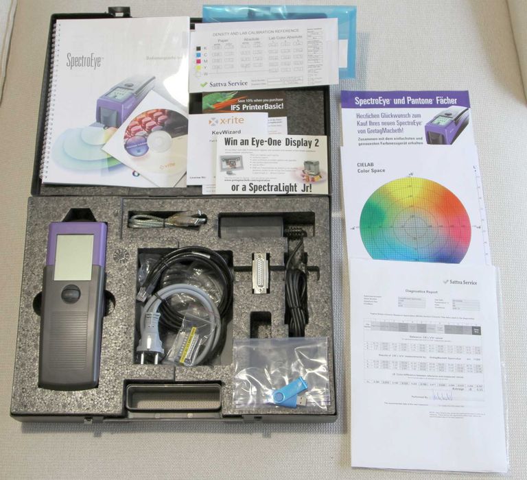 Cпектрофотометр Gretag Macbeth ( X-Rite) SpectroEye вимірювання ΔE Lab