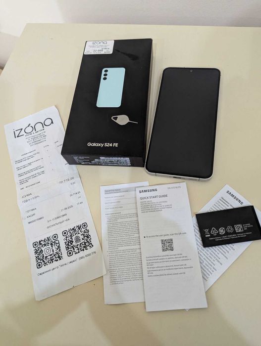 Samsung Galaxy S 24 FE 8/128, ідеал, батарея 100%
