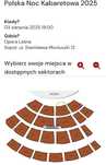 Bilety Polska Noc Kabaretowa 2025  Sopot Opera Leśna