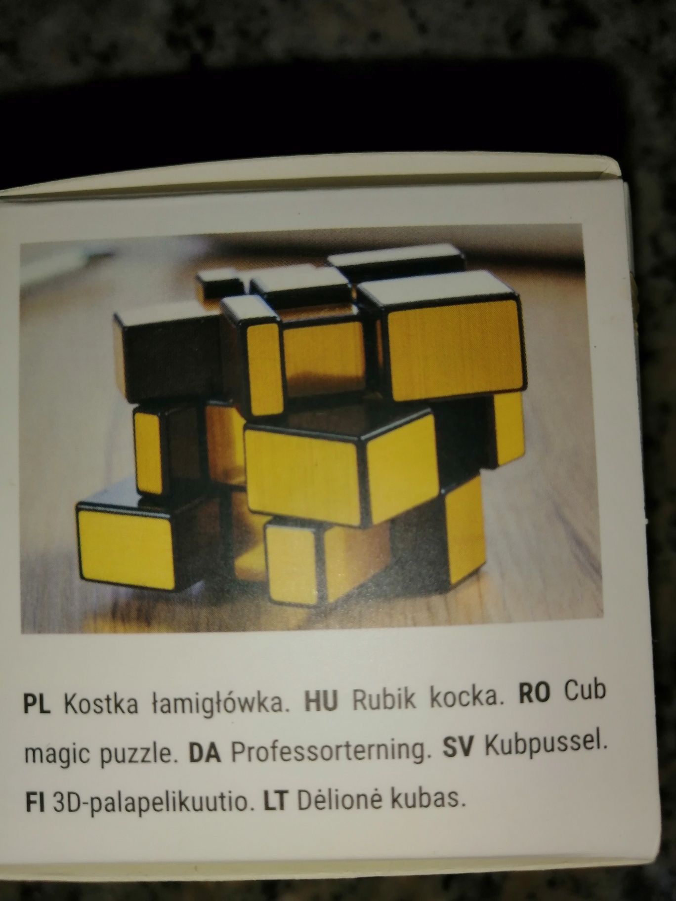 Cubo mágico Ubik 3D