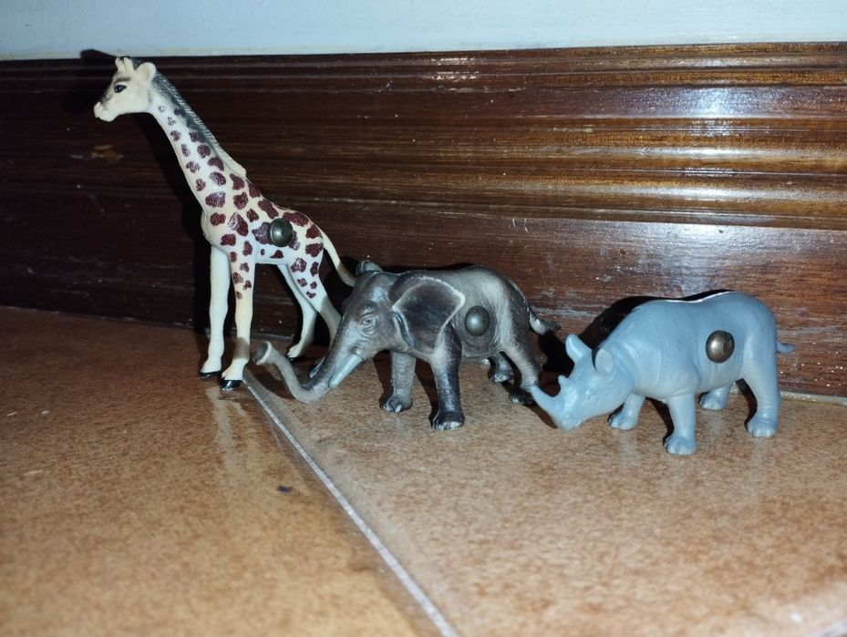 6 Puxadores de gaveta - Animais