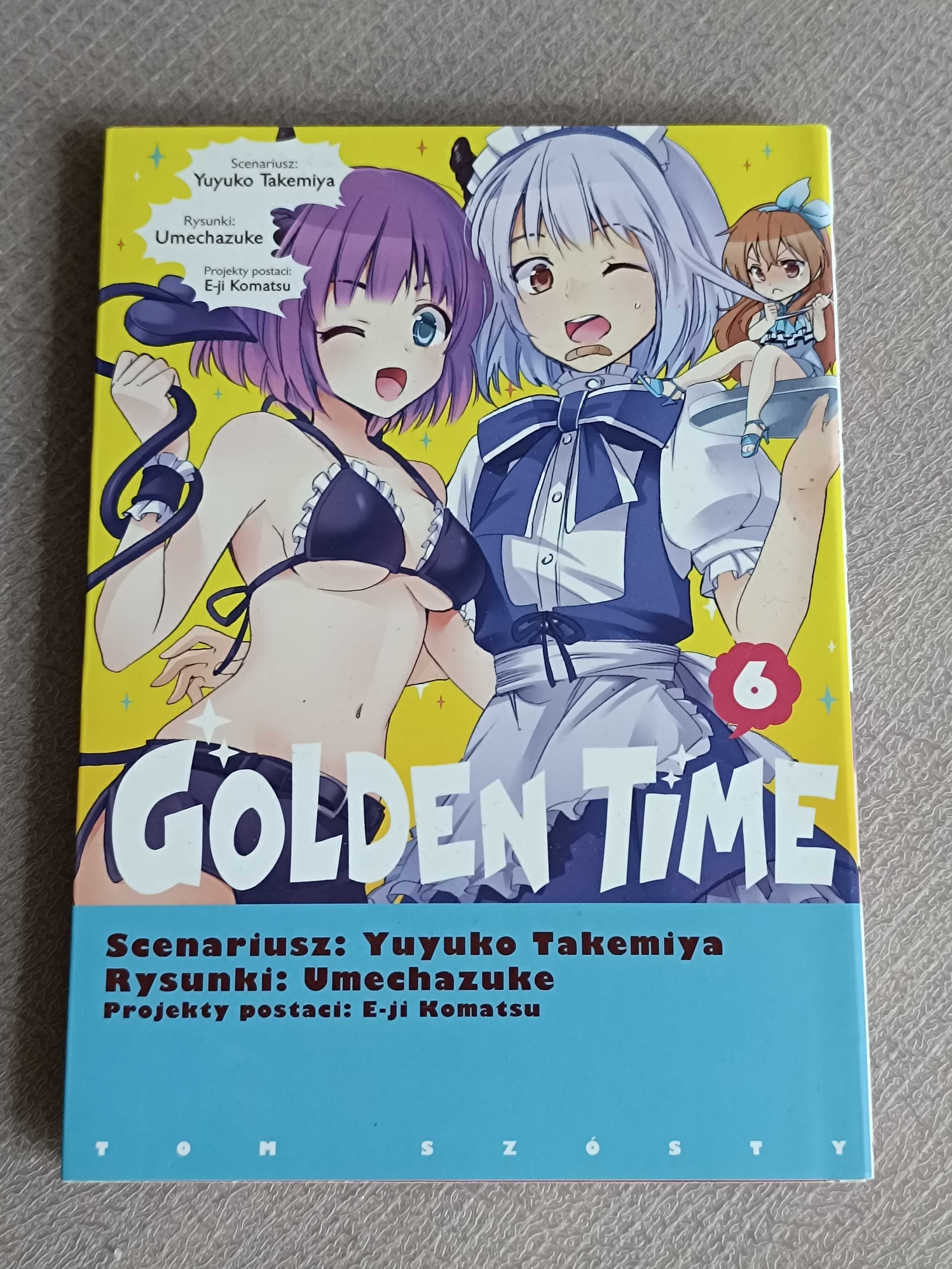 Zestaw manga Golden Time trzy tomy 1 2 6