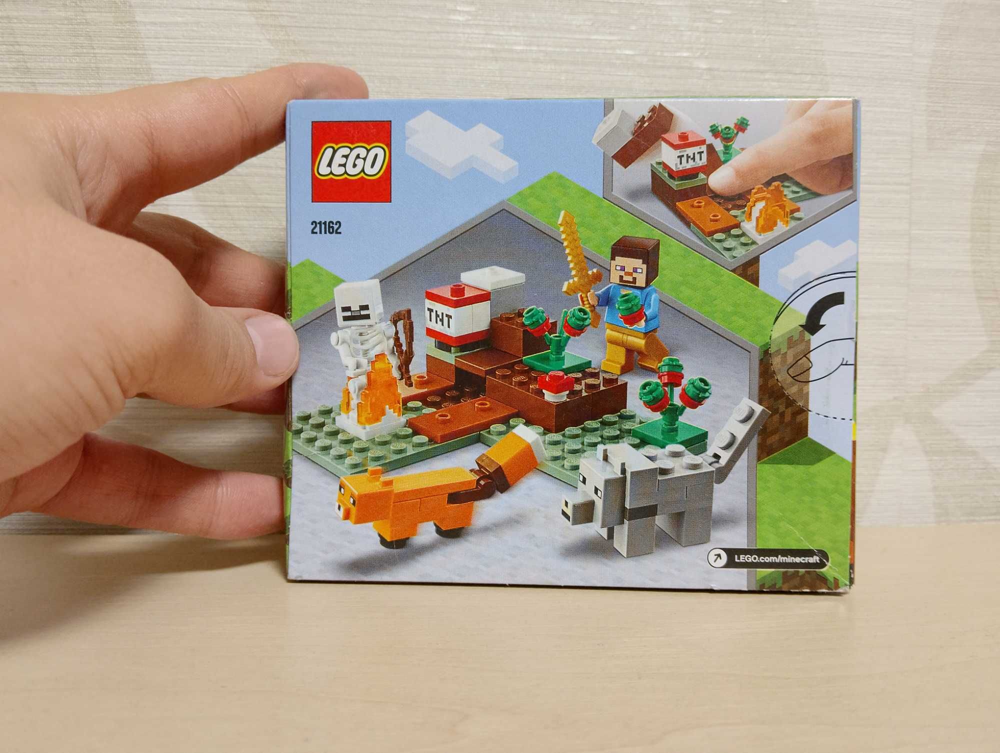 LEGO майнкрафт , Пригода в тайзі, лего конструктор