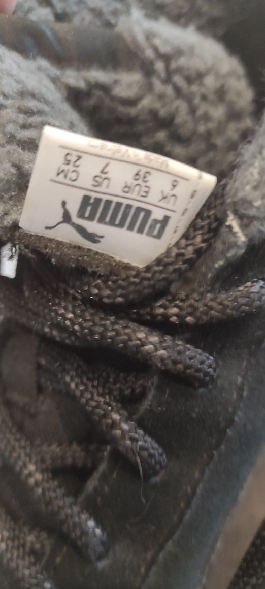 Buty zimowe Puma rozmiar 39 wkładka 25 cm
