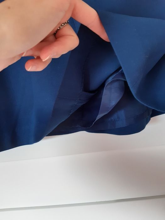 Spódnica trapezowa Reserved, szafir