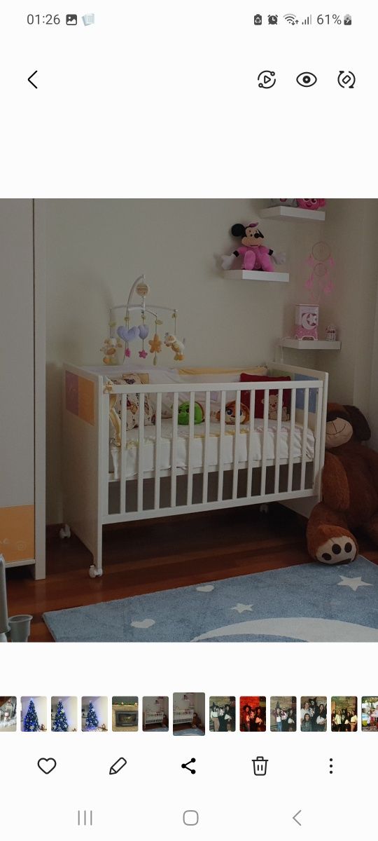 Berço bebe como novo
