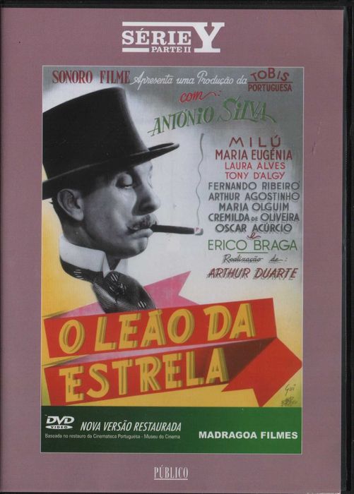 Dvd O Leão da Estrela - comédia - António Silva/ Milú - o original