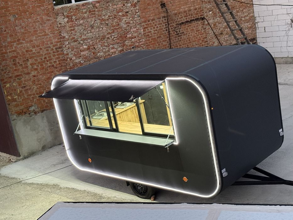 Торговий кіоск-причіп, фастфуд, кавярня, каліфорнія, шаурмічна, бургер