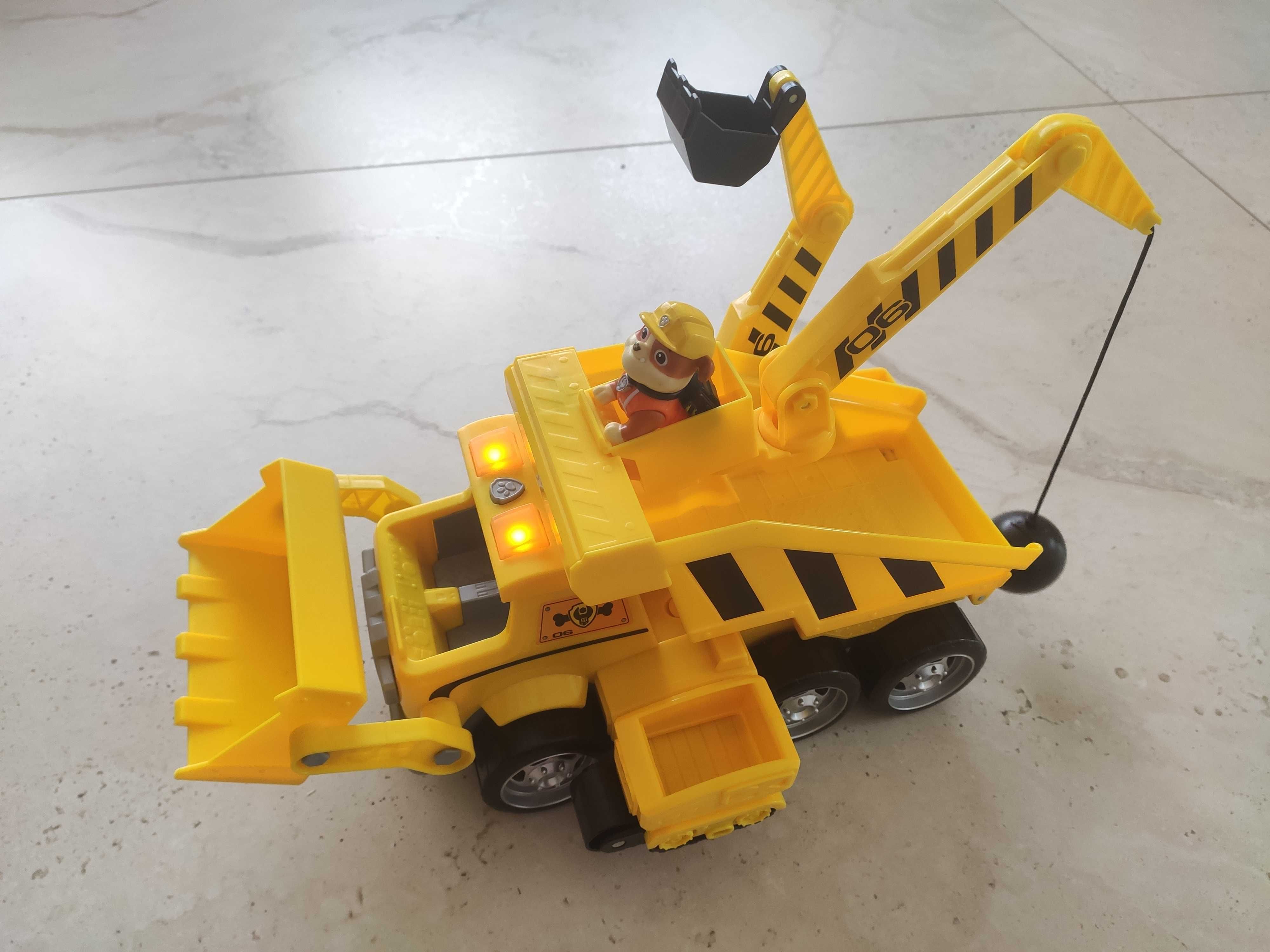 Psi patrol Rubble pojazd figurka