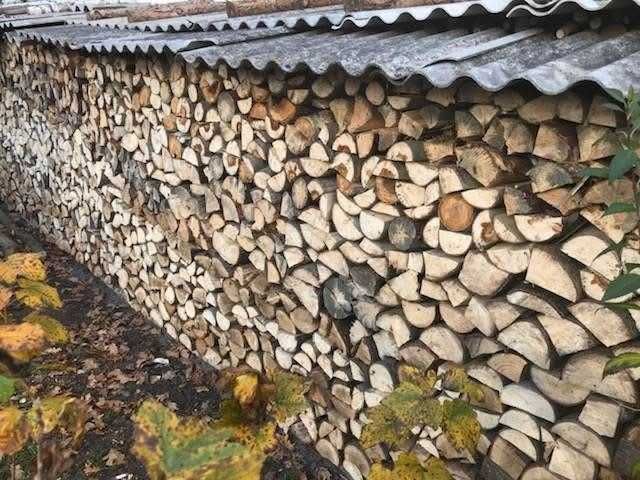 Drzewo na opał, podziabane, wysuszone, bez transportu