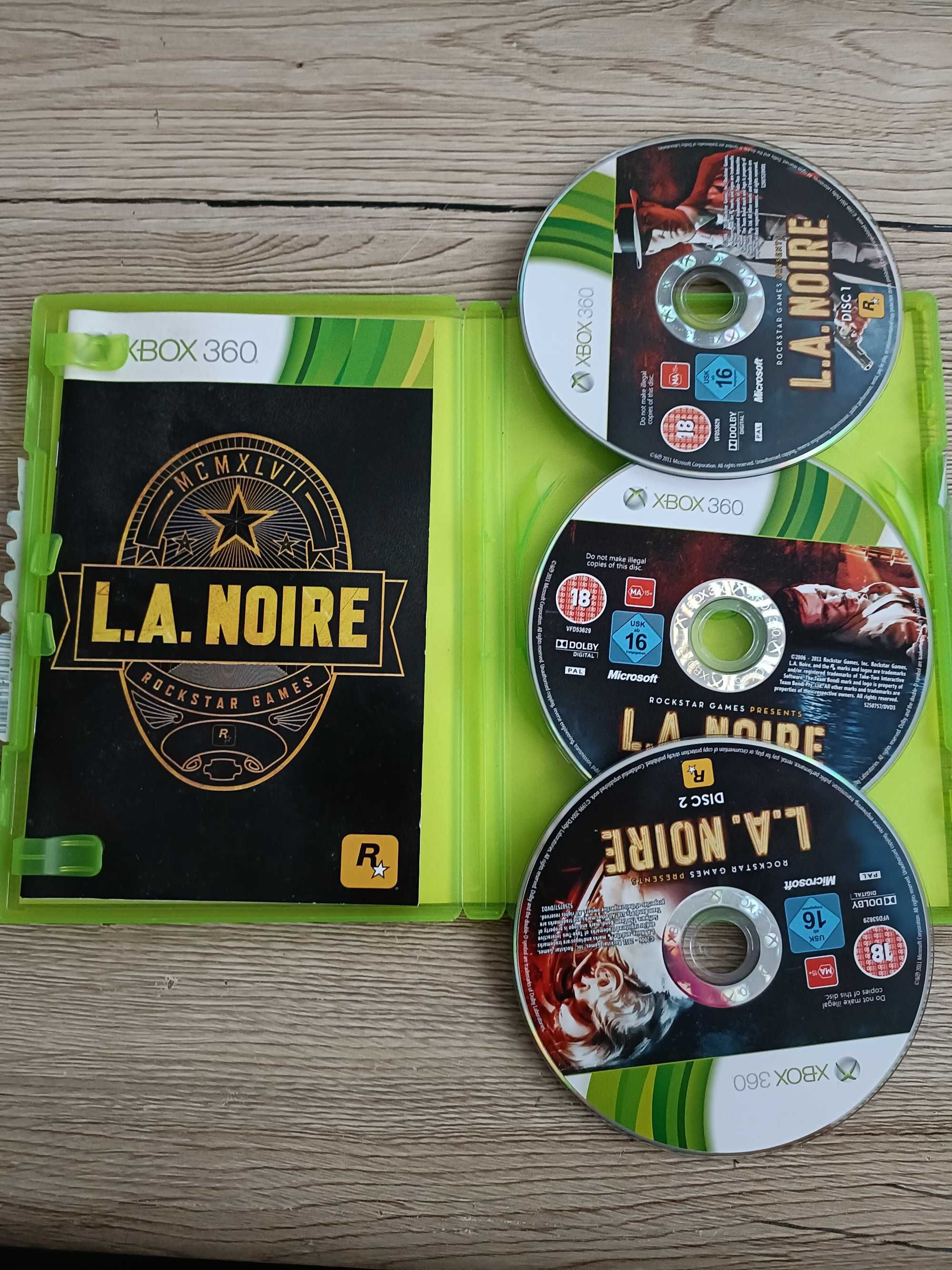Gra Xbox360 L.A NOIRE  (ANG)