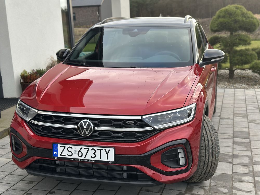 VW T Roc wynajem długoterminowy Zielona Góra. Wynajem aut. Wypożyczaln