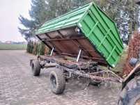 Przyczepa wywrotka D-45 Sanok, transport Gratis