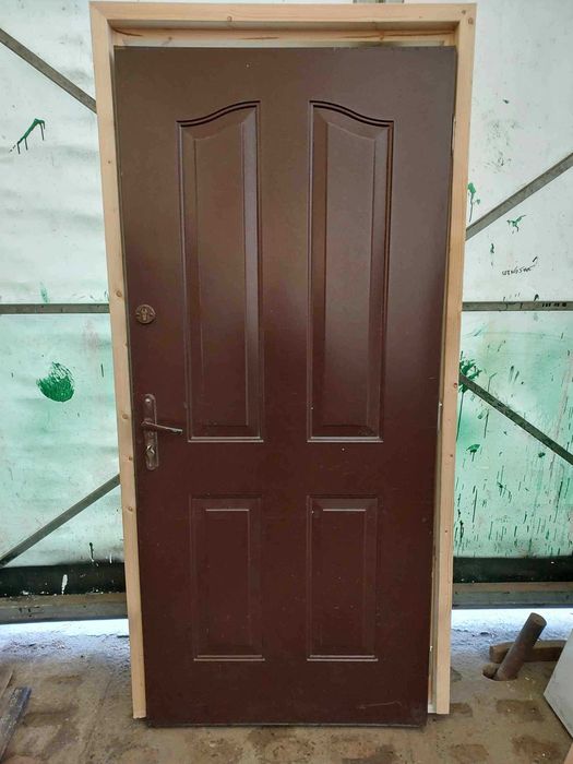 Drzwi metalowe pożarowe ościeżnica 0,5-0,9-1,25m futryna komórka