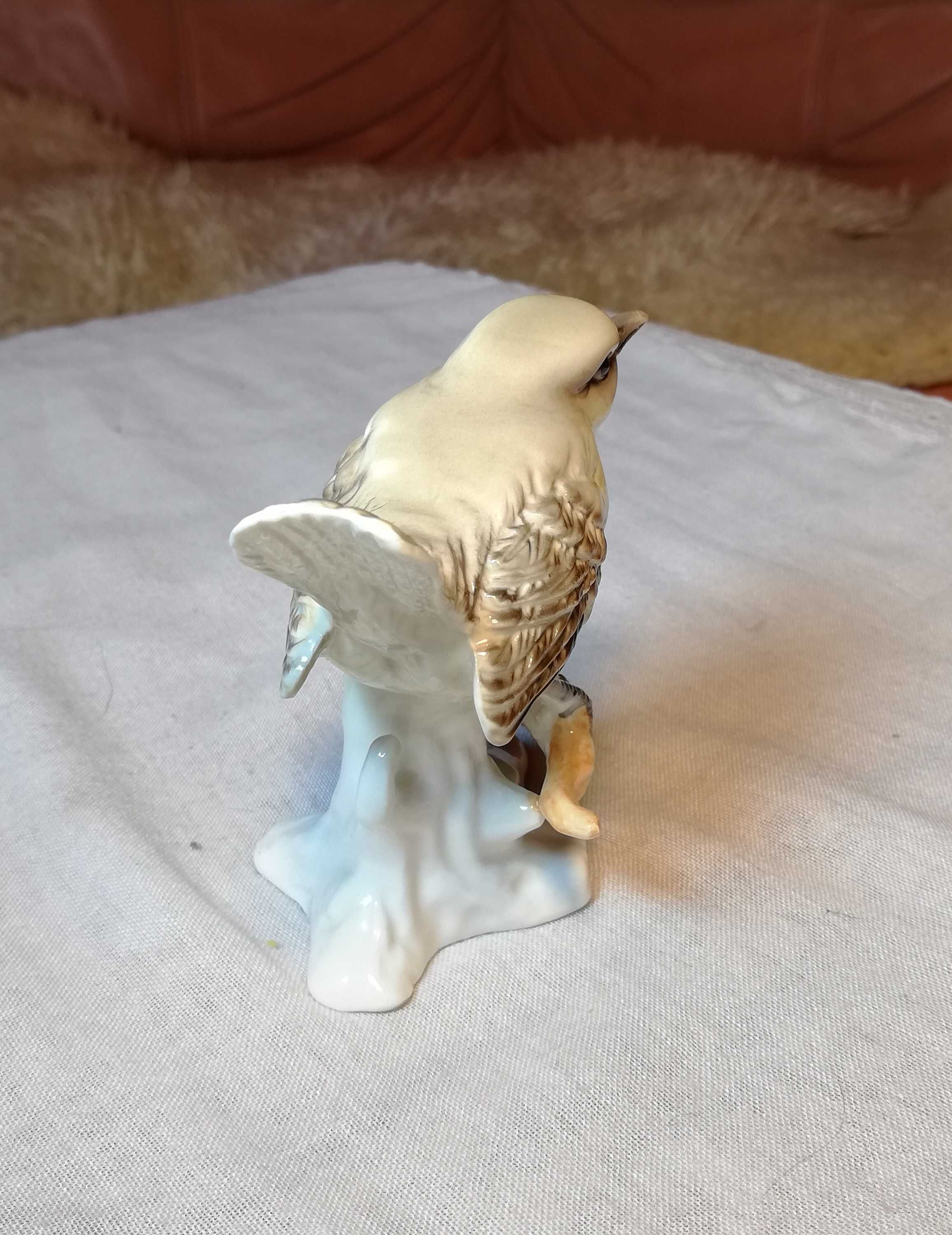 Kolekcjonerski porcelanowy ptaszek