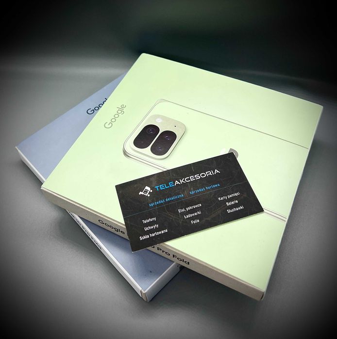 GOOGLE Pixel 10 Pro Fold |256gb | NOWE | Jade/Moonstone |Teleakcesoria