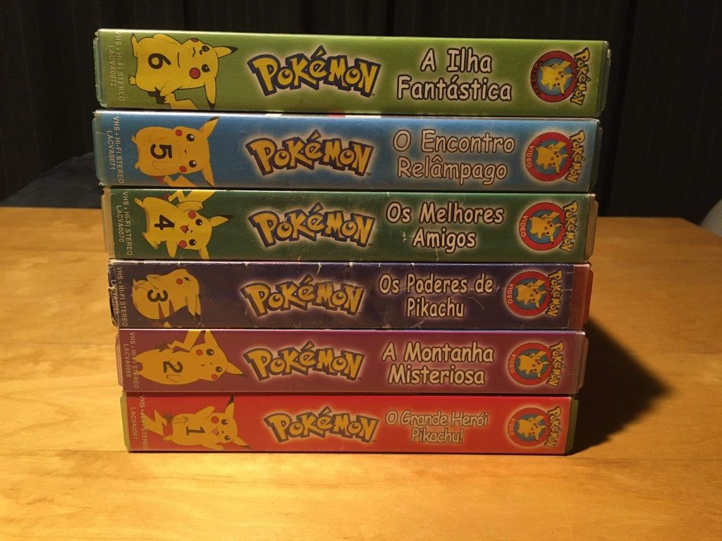 VHS Pokémon em PT-PT