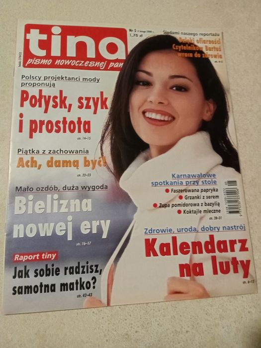 Czasopismo Tina 2000 r.